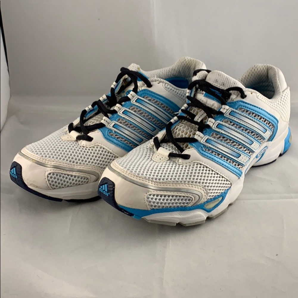 Women’s Adidas White Blue Running Shoes